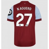 West Ham United Nayef Aguerd #27 Heimtrikot 2023-24 Kurzarm